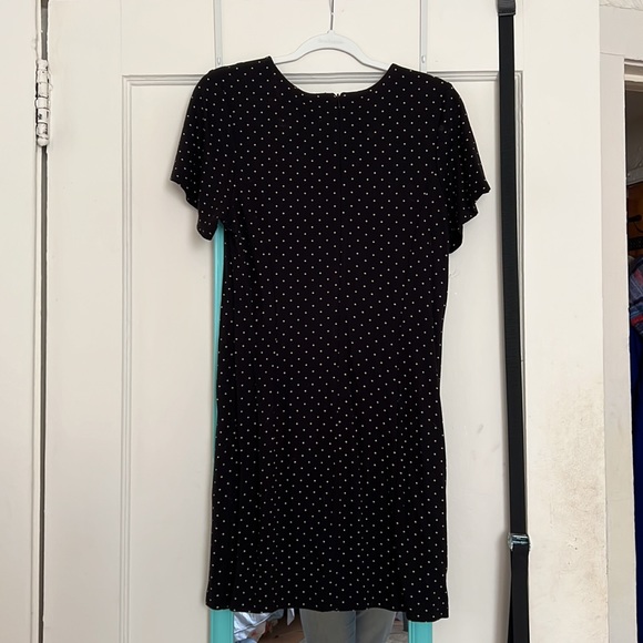 Black Polkadot Dress - Picture 2 of 2